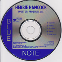 Load image into Gallery viewer, Herbie Hancock : Inventions And Dimensions (CD, Album, RE)
