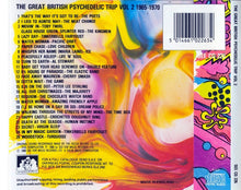 Load image into Gallery viewer, Various : The Great British Psychedelic Trip Vol. 2 1965-1970  (CD, Comp)

