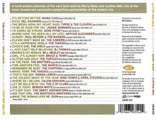 Load image into Gallery viewer, Mann And Weil : Glitter And Gold (Words And Music By Barry Mann And Cynthia Weil) (CD, Comp)
