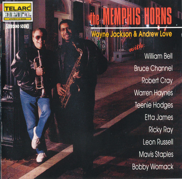 The Memphis Horns : Wayne Jackson & Andrew Love With Special Guests (CD, Album)