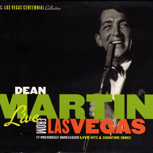 Dean Martin : Live From Las Vegas (CD, Album)