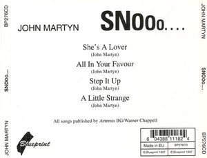 John Martyn : Snooo... (CD, EP)