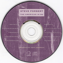 Load image into Gallery viewer, Steve Forbert : The American In Me (CD, Album)
