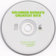 Load image into Gallery viewer, Solomon Burke : Solomon Burke&#39;s Greatest Hits (CD, Comp)
