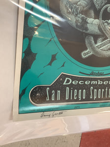 Jethro Tull at San Diego Sports Arena - 1989 (Poster)