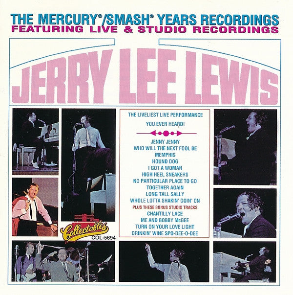Jerry Lee Lewis : The Mercury®/Smash® Years Recordings - Featuring Live & Studio Recordings (CD, Comp)
