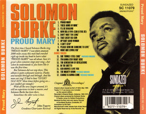 Solomon Burke : Proud Mary (The Bell Sessions) (CD, Album, Mono, RE, RM)