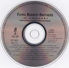 Load image into Gallery viewer, Flying Burrito Brothers* Featuring Sneaky Pete Kleinow : In Concert  (CD, Album)
