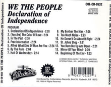 Load image into Gallery viewer, We The People (2) : Declaration Of Independence (CD, Comp)
