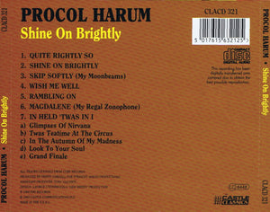 Procol Harum : Shine On Brightly (CD, Album, RE)