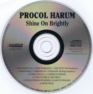 Procol Harum : Shine On Brightly (CD, Album, RE)