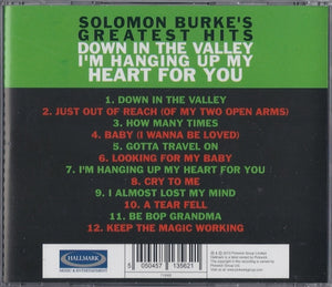 Solomon Burke : Solomon Burke's Greatest Hits (CD, Comp, RE)