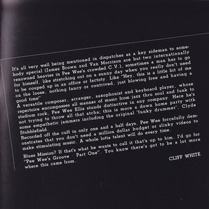 Pee Wee Ellis : Blues Mission (CD, Album)