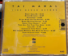 Load image into Gallery viewer, Taj Mahal : Like Never Before (CD, Album)
