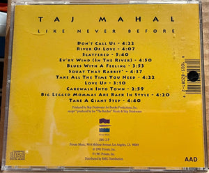 Taj Mahal : Like Never Before (CD, Album)