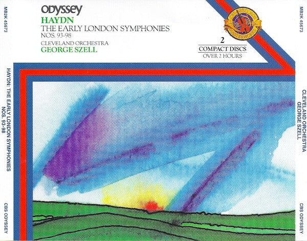 Haydn* / Cleveland Orchestra* / George Szell : The Early London Symphonies Nos. 93-98 (2xCD, Album, Comp)