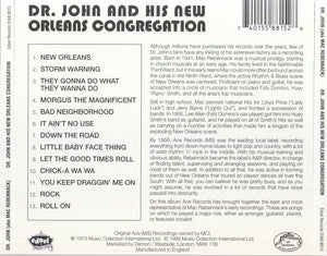 Dr. John : Dr. John And His New Orleans Congregation (CD, Comp, RE)