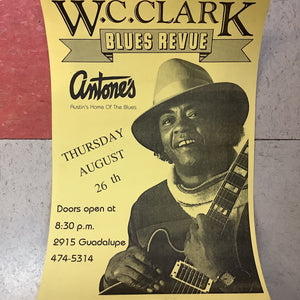 W.C. Clark at Antone's (Poster)