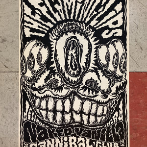 The Flaming Lips at Cannibal Club - 1990 (Poster)
