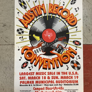 Austin Record Convention - 1995 (Poster)