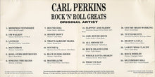 Load image into Gallery viewer, Carl Perkins : Rock 'N' Roll Greats (CD, Comp)
