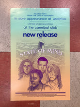 Load image into Gallery viewer, State of Mind at Cannibal Club and Waterloo Records - 1991 (Poster)
