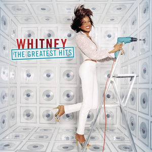 the album cover for Whitney Houston - Whitney the Greatest Hits