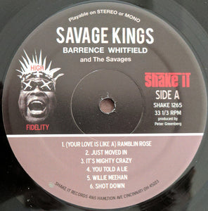 Barrence Whitfield And The Savages : Savage Kings (LP, Album)