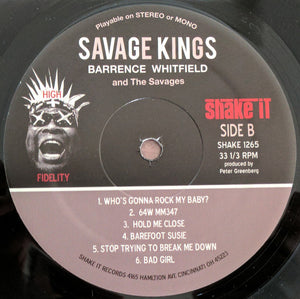 Barrence Whitfield And The Savages : Savage Kings (LP, Album)