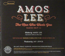 Load image into Gallery viewer, Amos Lee : The Man Who Wants You (CD, Single, Promo)
