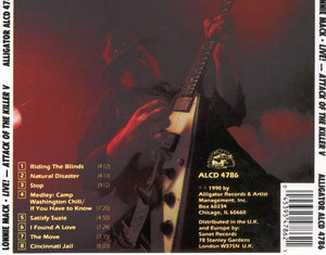 Lonnie Mack : Live Attack Of The Killer V (CD, Album)