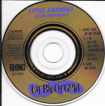 Load image into Gallery viewer, Little Anthony &amp; The Imperials : Lil' Bit Of Gold (CD, Mini, Comp)
