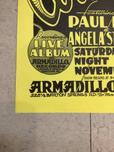 Load image into Gallery viewer, The Cobras at Armadillo World Headquarters - 1979 (Poster)
