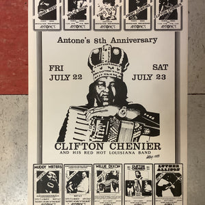 Antone's 8th Anniversary - 1983 (Poster)