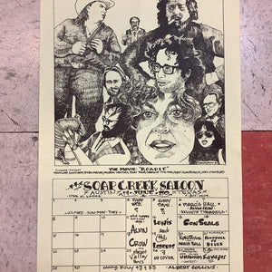 Soap Creek Saloon June Calendar - 1980 (Poster)