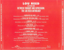 Load image into Gallery viewer, Lou Reed : Selections From Between Thought And Expression: The Lou Reed Anthology (CD, Comp, Promo)
