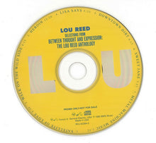 Load image into Gallery viewer, Lou Reed : Selections From Between Thought And Expression: The Lou Reed Anthology (CD, Comp, Promo)
