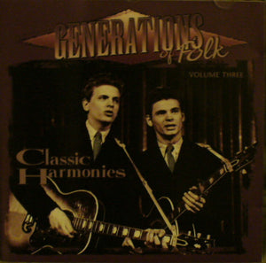 Various : Generations Of Folk Volume Three Classic Harmonies (CD, Comp)