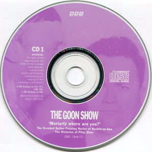 The Goons : 'Moriarty, Where Are You?' (2xCD, Comp, RE, RM)