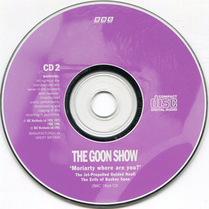 The Goons : 'Moriarty, Where Are You?' (2xCD, Comp, RE, RM)