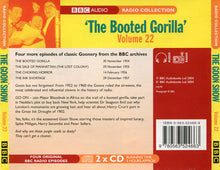 Load image into Gallery viewer, The Goons : Volume 22 &quot;The Booted Gorilla&quot; (2xCD, RM)
