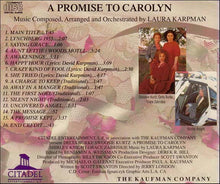 Load image into Gallery viewer, Laura Karpman : A Promise To Carolyn (CD, Promo)
