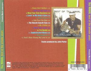 Taj Mahal : Best Of The Private Years (CD, Album, Comp)