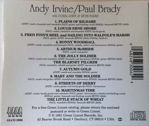 Andy Irvine, Paul Brady : Andy Irvine, Paul Brady (CD, Album, RE)