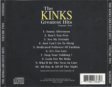 Load image into Gallery viewer, The Kinks : The Kinks Greatest Hits Volume Two (CD, Comp)
