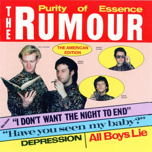 The Rumour : Purity Of Essence: The American Edition (CD, Album, RE)