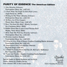 Load image into Gallery viewer, The Rumour : Purity Of Essence: The American Edition (CD, Album, RE)
