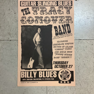 The Tracy Conover Band at Billy Blues - 1994 (Poster)