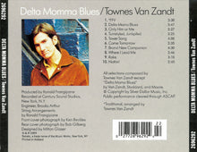 Load image into Gallery viewer, Townes Van Zandt : Delta Momma Blues (CD, Album, RE)
