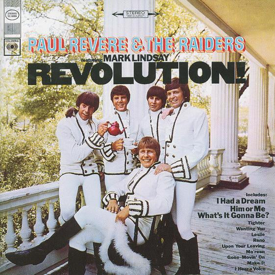 Paul Revere & The Raiders Featuring Mark Lindsay : Revolution (CD, Album, Mono, RE)